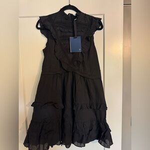 Pomander Place Black Mini Dress